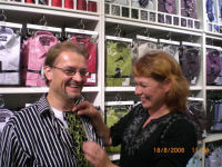 Marja-Leenan ja Karin muuttumisleikki 2006